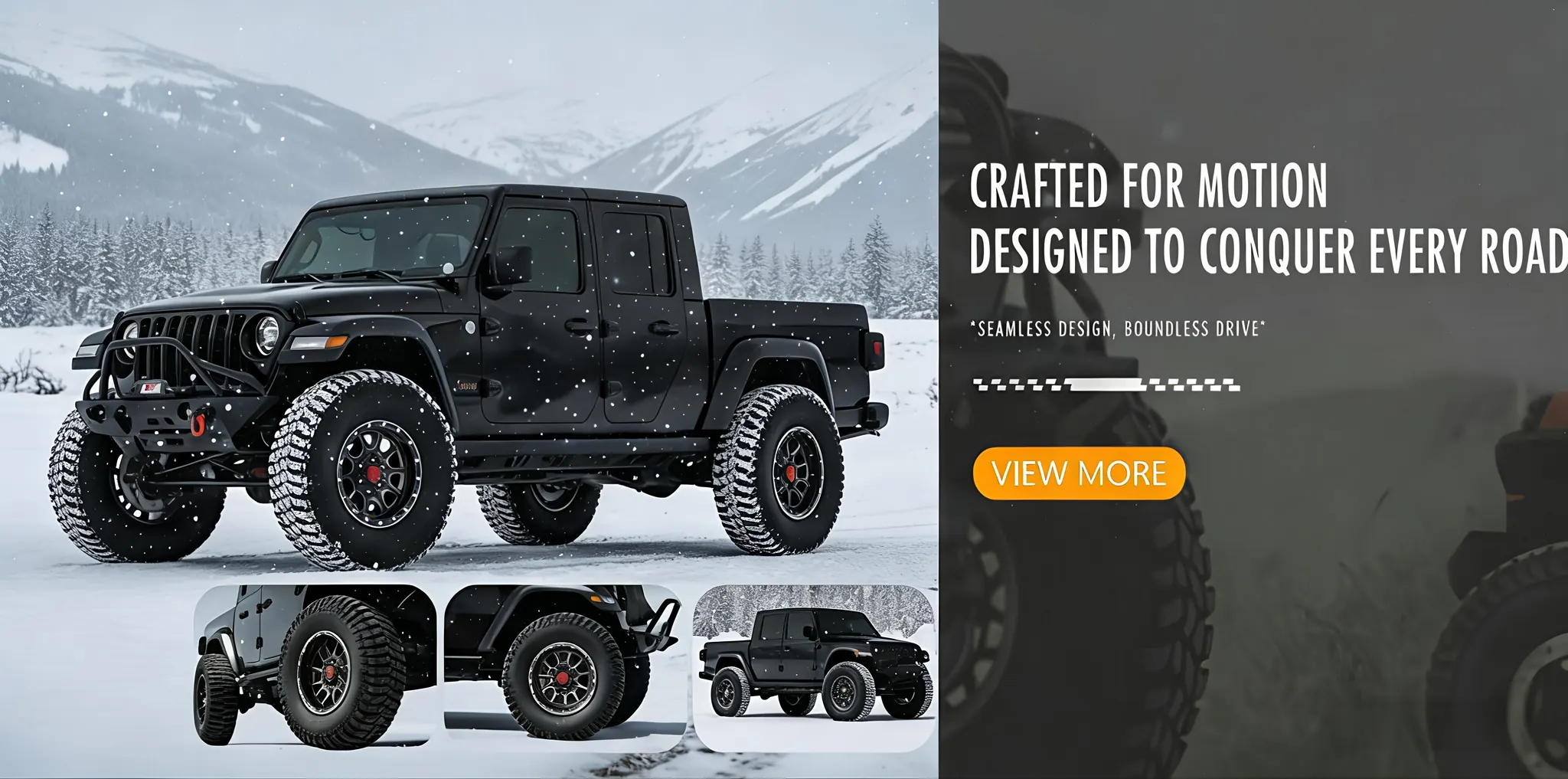 Pickup&Off-road Wheels Poster