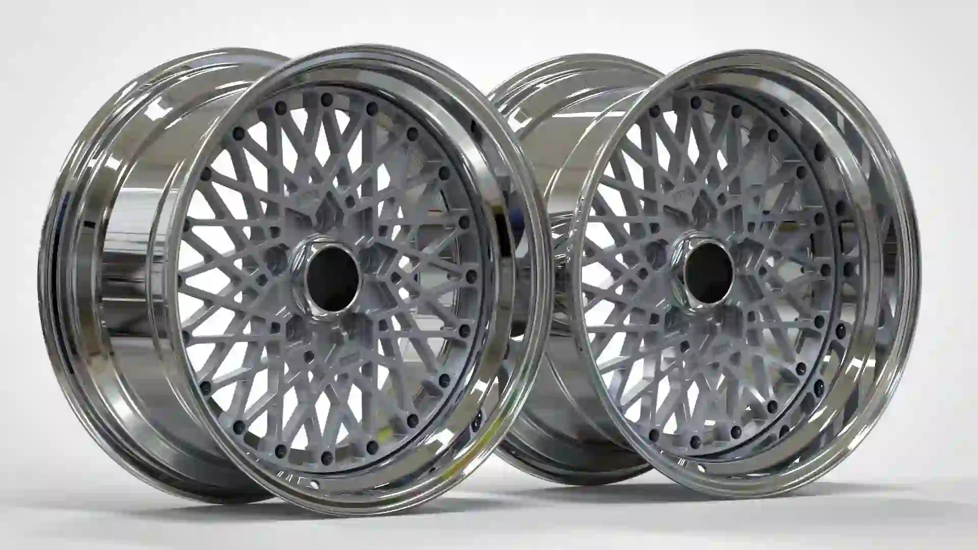 Left view of Vertex new design 18-24 inch 2-Piece forged aluminum wheels for Audi A3 A4 A5 A6 A8