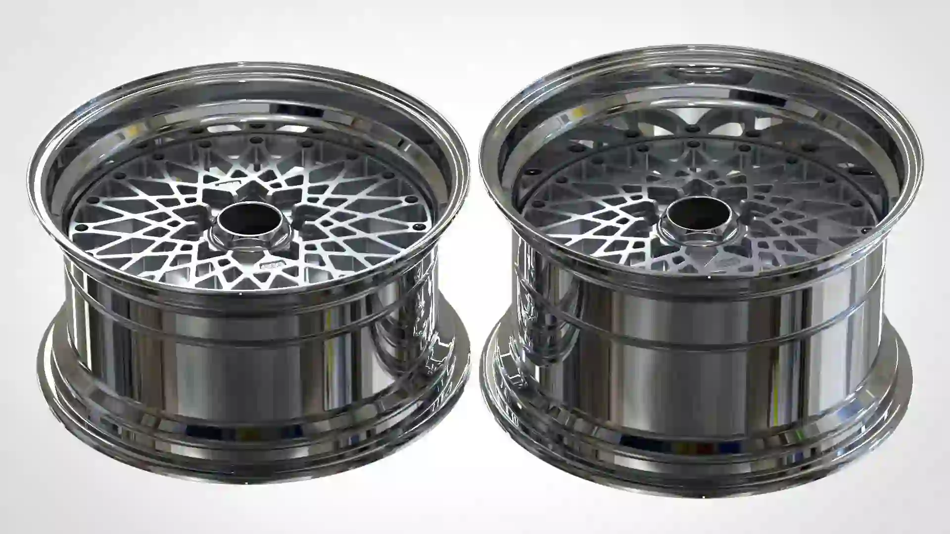 Top detail view of Vertex new design 18-24 inch 2-Piece forged aluminum wheels for Audi A3 A4 A5 A6 A8