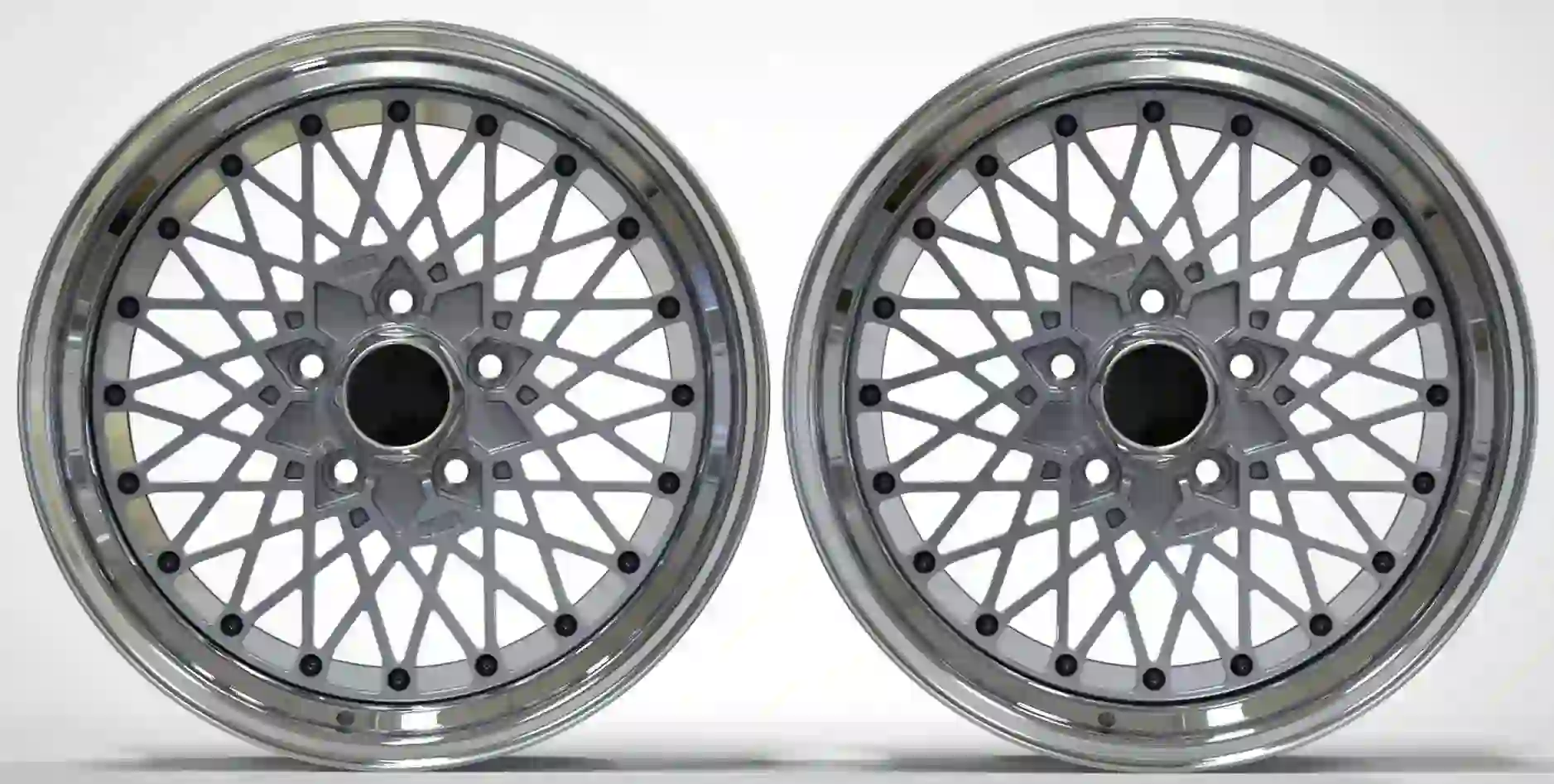 Front detail view of Vertex new design 18-24 inch 2-Piece forged aluminum wheels for Audi A3 A4 A5 A6 A8
