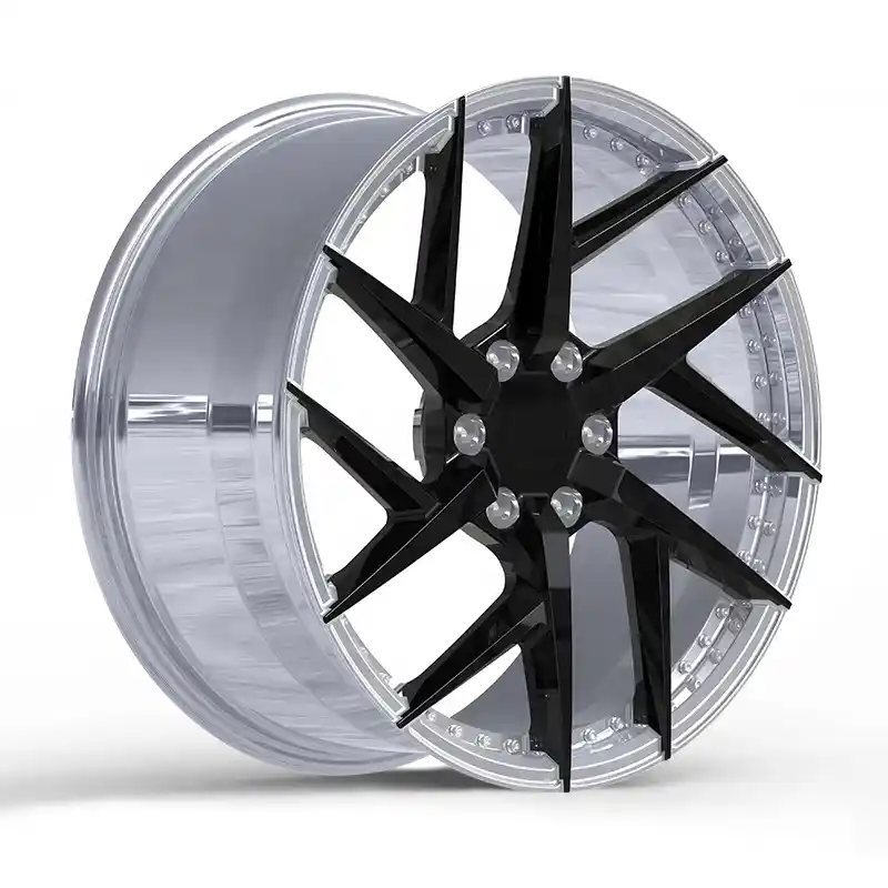 Left view of 20 inch 6x130 PCD two-piece forged wheels for Toyota Land Cruiser Prado