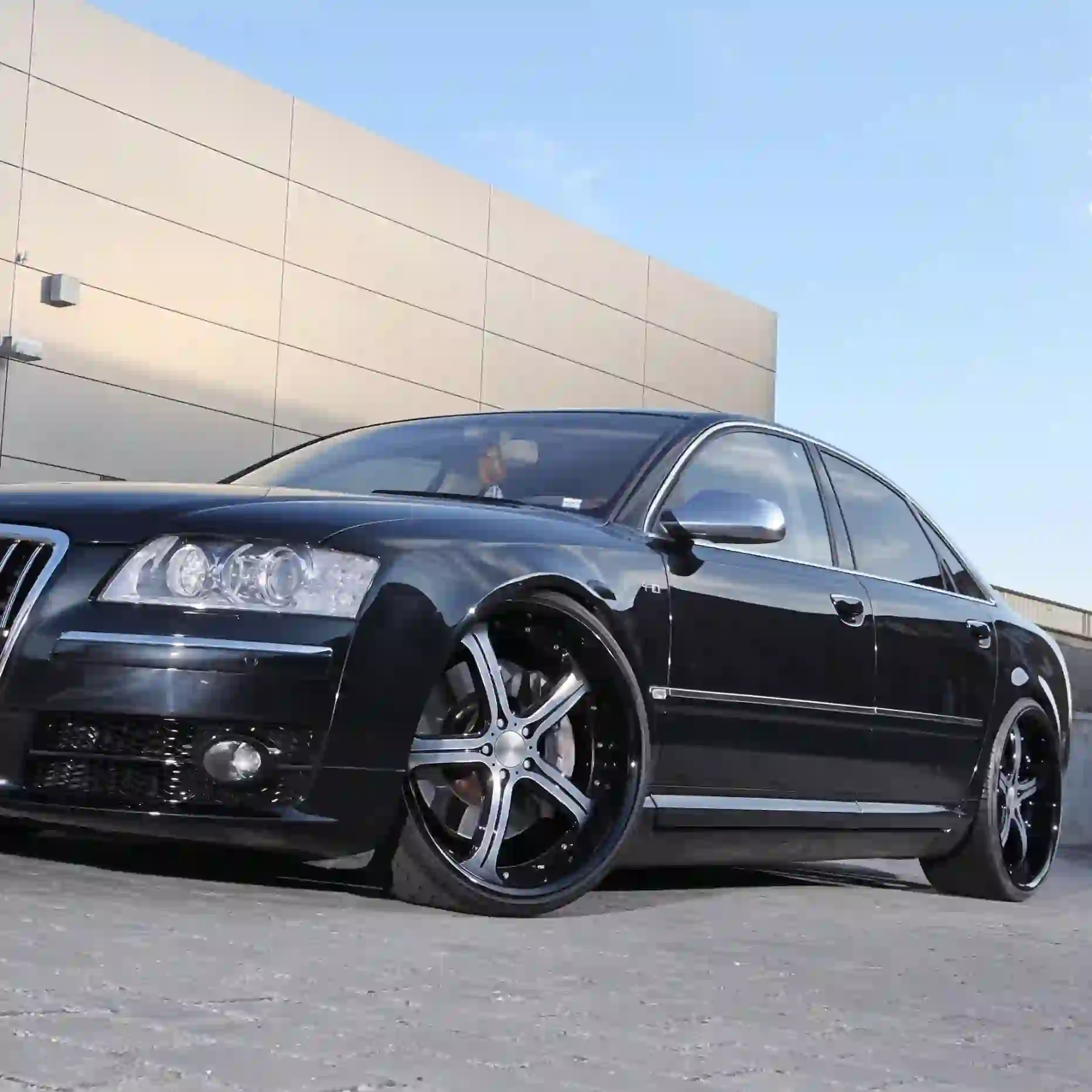 Real photo 3:custom 17-24 inch 3-piece forged aluminum alloy wheels deep concave 5x112 rims for Audi S8,Mercedes-AMG S63,BMW M7