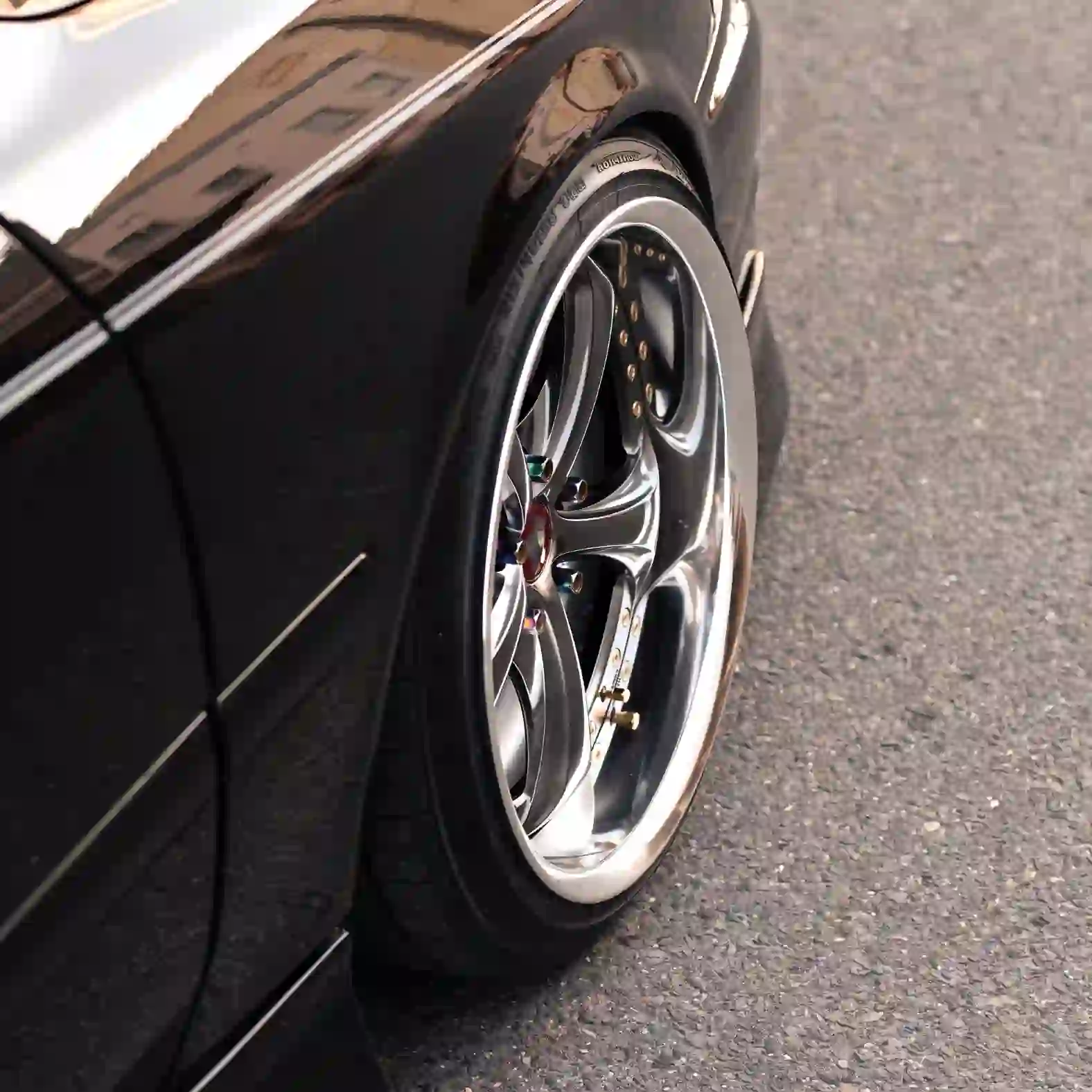 Real photo 2:17-22 inch 3-piece forged wheels 5x112/114.3/120 five-spoke chrome rims for Audi,BMW,Nissan Silvia S14 Skyline GT-R