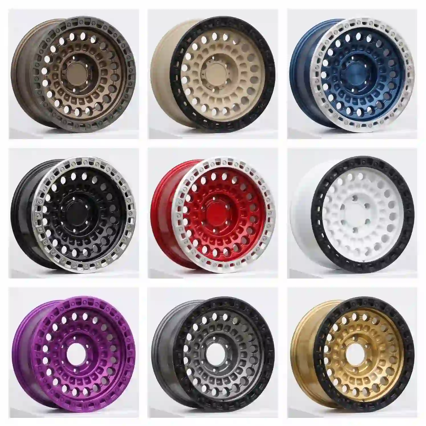 Product Series 1:forged alloy beadlock concave wheels rims 16-22 Inch 5x114.3 5x125 5x1397 6x139.7 for F-150 Jeep Wrangler RAM 1500 Suzuki Jimny GMC Yukon