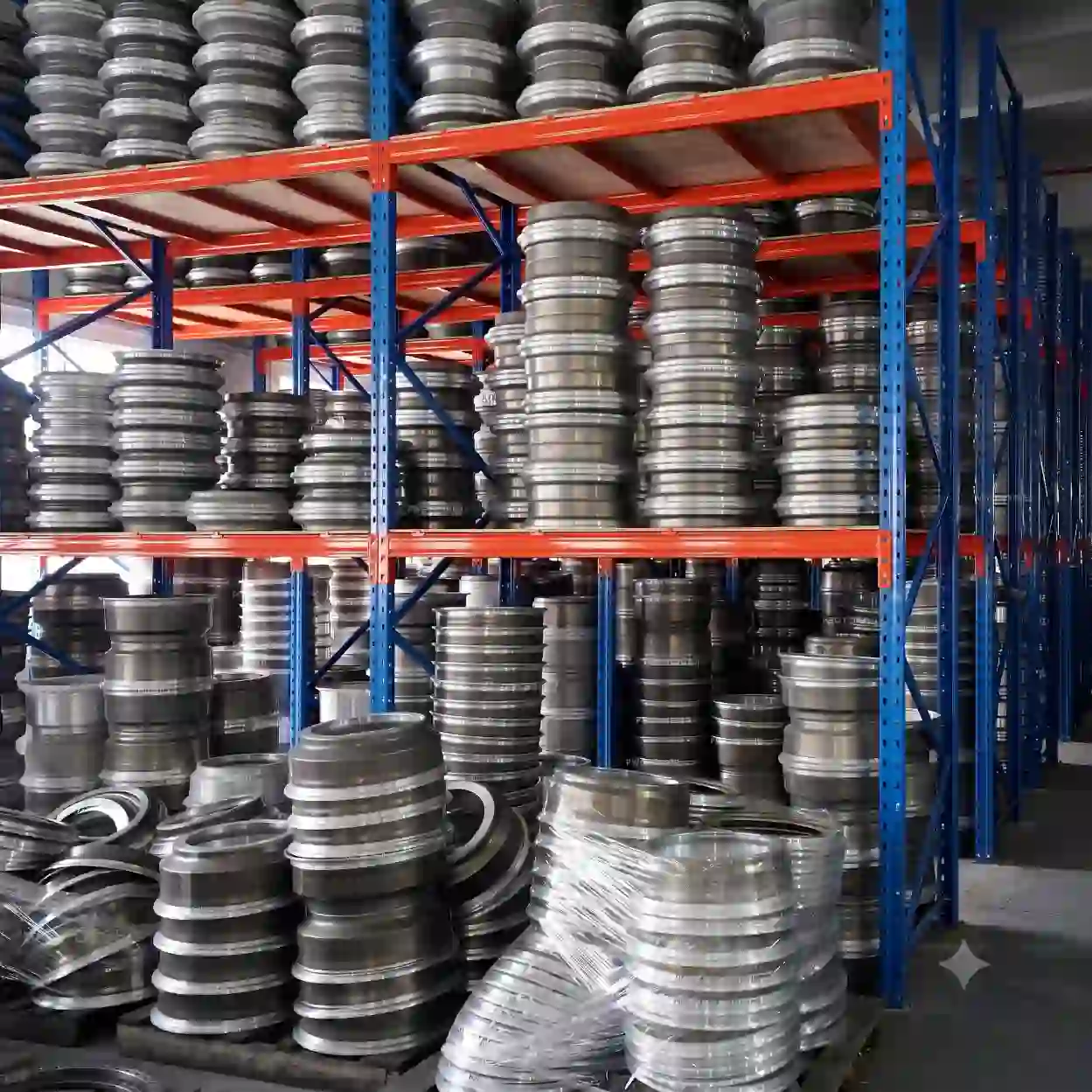 Wheel hub warehouse figure