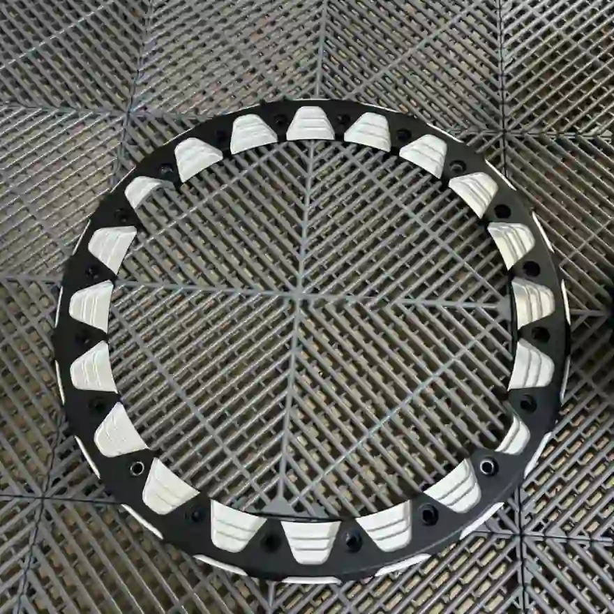 Hub cover of beadlock forged concave wheels 17-22 inch 5x112 5x120 5x114.3 racing car rims for M2 M3 M4 M5 F20 F30 F32 F36 F40
