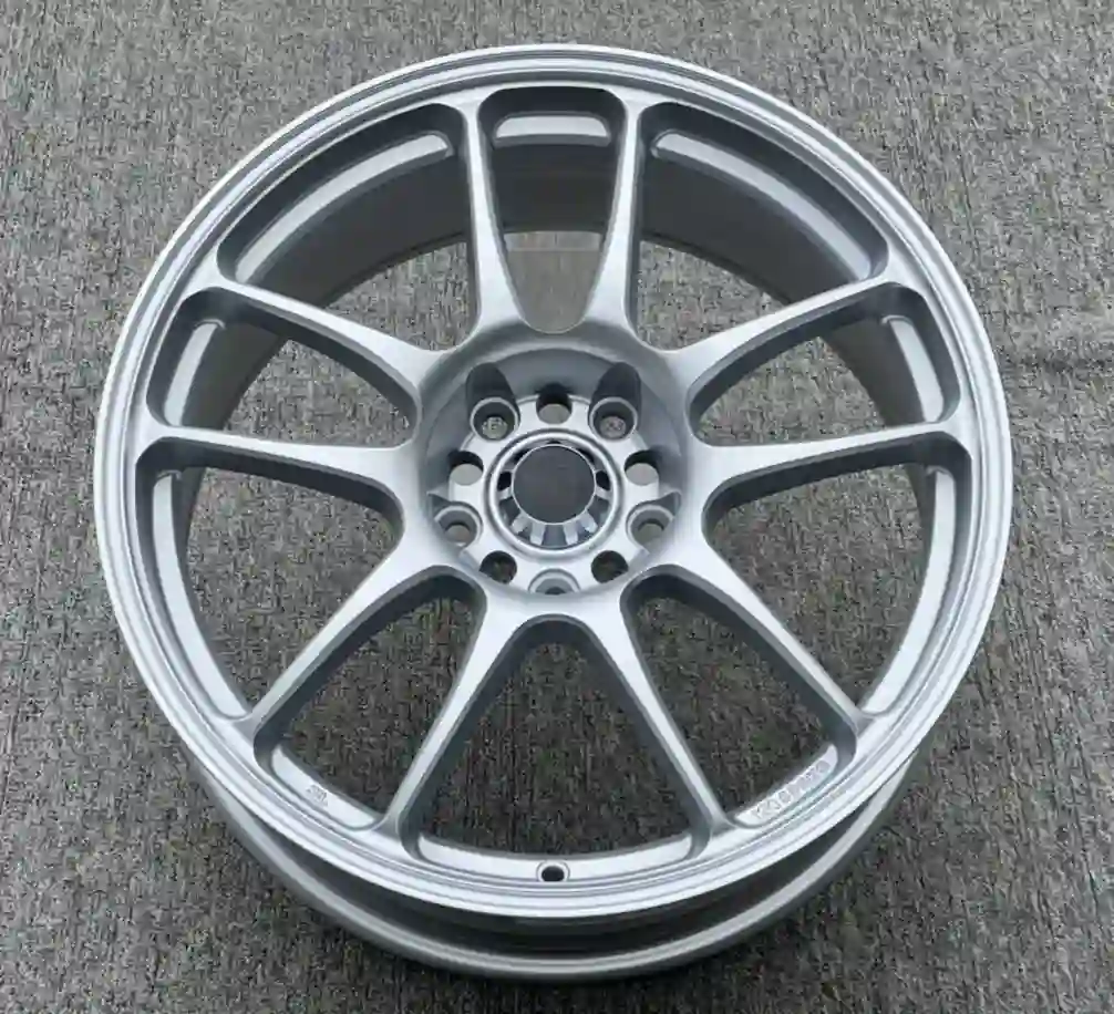 Real photo front view of casting 18-24inch 5x114.3 PCD aluminum silver wheels for Toyota Honda Mercedes-Benz BMW Tesla
