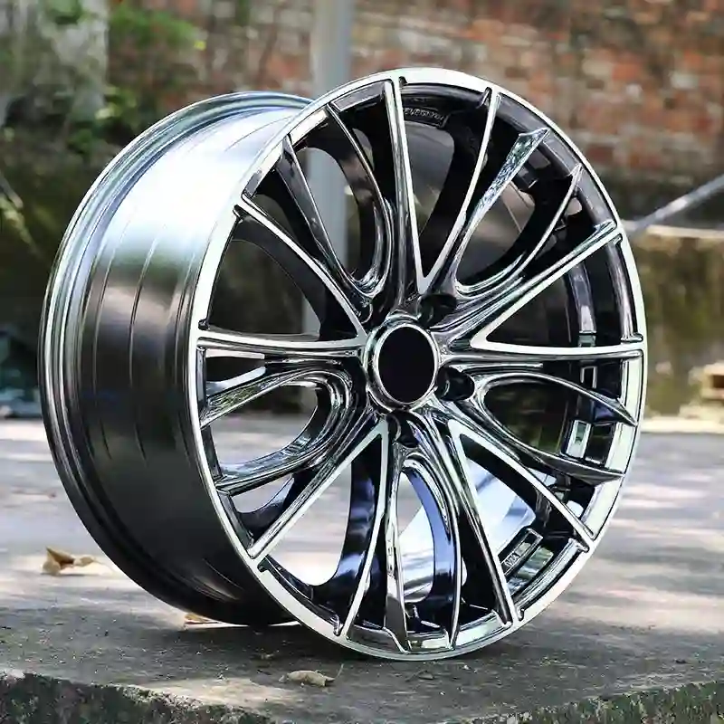 Real photo left view of new casting aluminum alloy wheels 15-20inch pcd 112mm 114.3mm for Audi A6 A6L A8L luxury cars