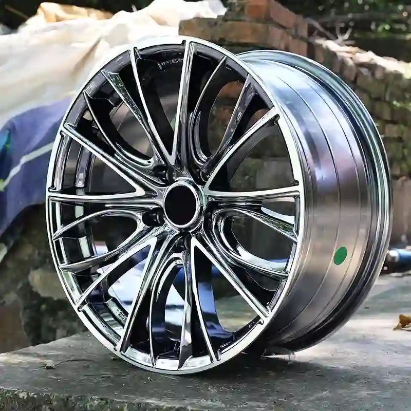 Real photo right view of new casting aluminum alloy wheels 15-20inch pcd 112mm 114.3mm for Audi A6 A6L A8L luxury cars