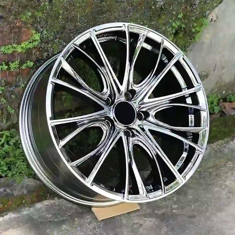 Real photo top view of new casting aluminum alloy wheels 15-20inch pcd 112mm 114.3mm for Audi A6 A6L A8L luxury cars