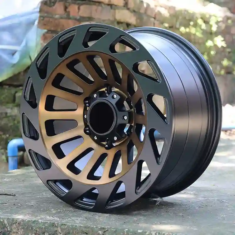 Real photo right view of gravity casting aluminum alloy wheels 16-21inch 6x139.7 for Jeep Ford F-250 GMC