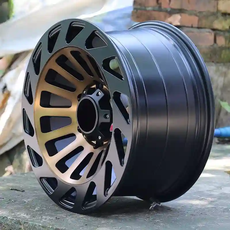 Real photo side view of gravity casting aluminum alloy wheels 16-21inch 6x139.7 for Jeep Ford F-250 GMC