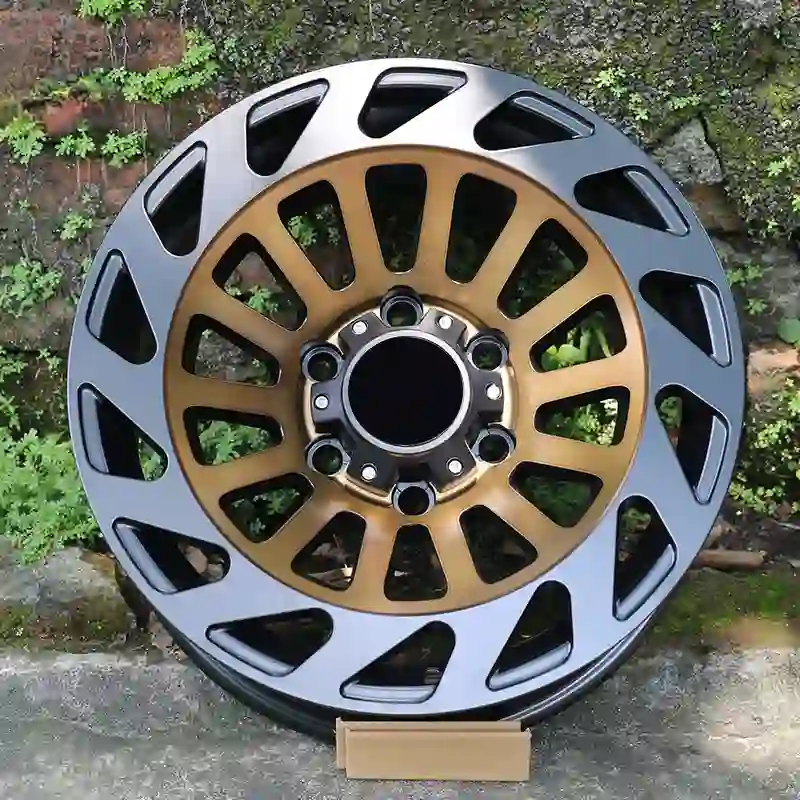 Real photo front view of gravity casting aluminum alloy wheels 16-21inch 6x139.7 for Jeep Ford F-250 GMC