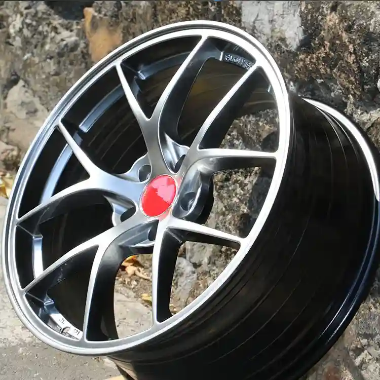 Real photo right view of Vertex 5 holes 17 18 19 20 inch 5x114.3 5X120 5X130PCD cast aluminum alloy wheels for BMW Audi Porsche Nissan
