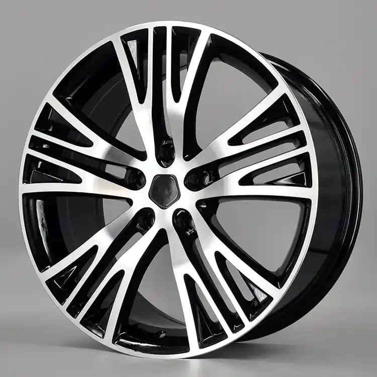 Right view of hot selling rims cast aluminum alloy wheels 16-22inch for Chevy Corvette Cadillac Ford Mustang American Musc