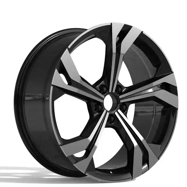 Left view of cast aluminum alloy mesh wheels 15-24 inch 5holes for AUDI BMW BENZ VW and more
