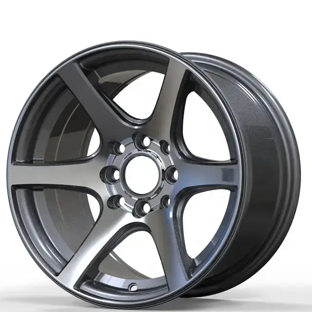 Right view of 5 holes cast aluminum alloy wheels 5X112/5x114.3/5x120 14-20 inch rims for Rays Te37 Benz Audi BMW 3 Series VW Nissan