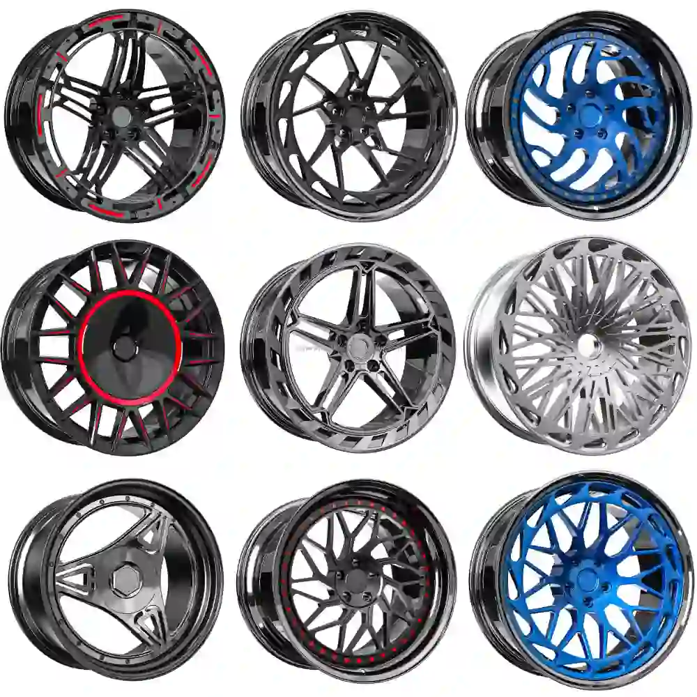 Wheel style collection2 of cast aluminum alloy wheels 5X112/5x114.3/5x120 14-20 inch rims for Rays Te37 Benz Audi BMW 3 Series VW Nissan