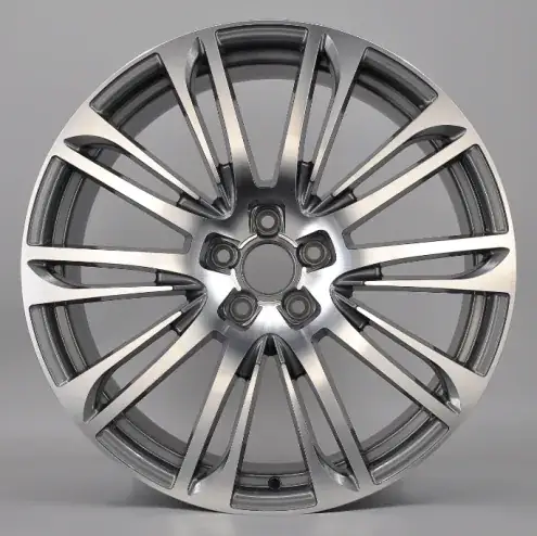Front view of 2026 new 17-24inch 5X112 cast aluminum alloy wheels rims for passenger cars