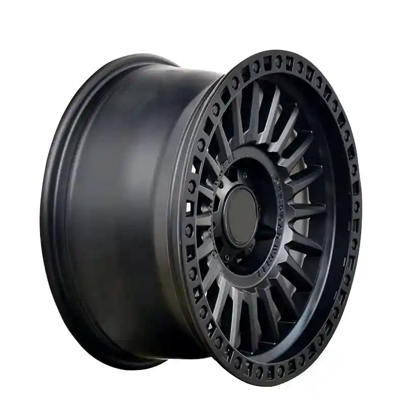 Top view of offroad pickup forged aluminum wheels 17-21 inch for Ford Jeep SUV