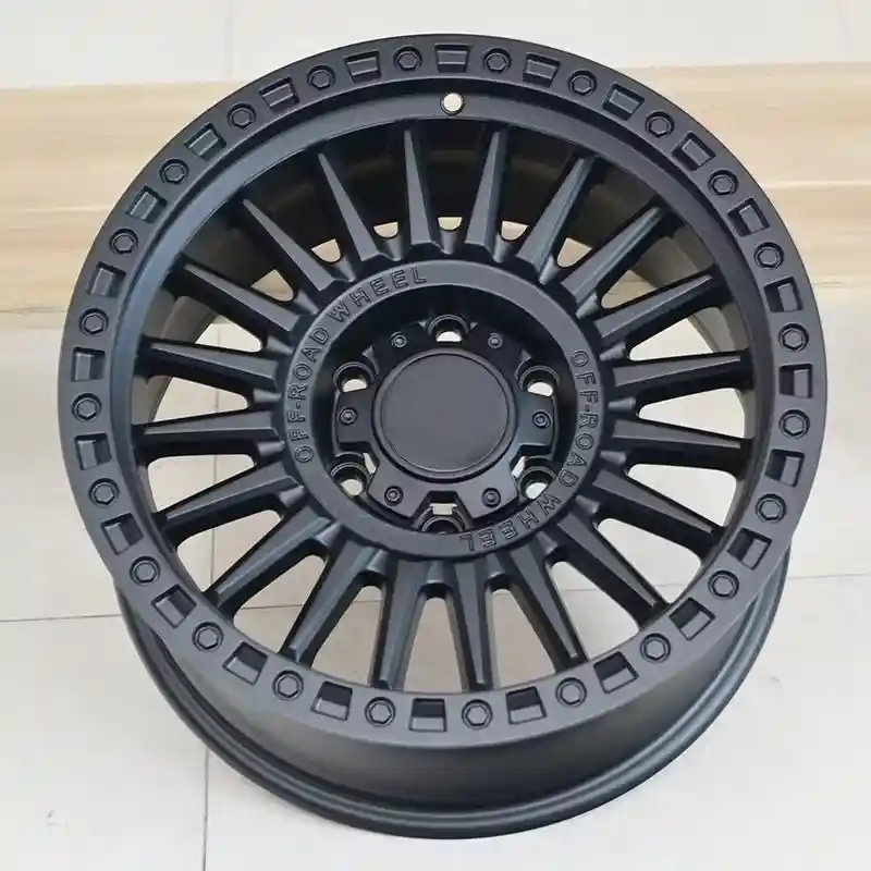 Real picture2 of offroad pickup forged aluminum wheels 17-21 inch for Ford Jeep SUV