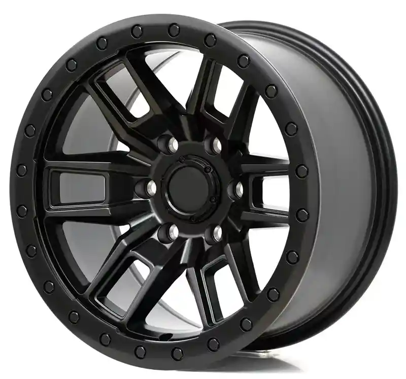 Right view of Vertex offroad 17 18inch aluminum black wheels for Nissan Juke and other models