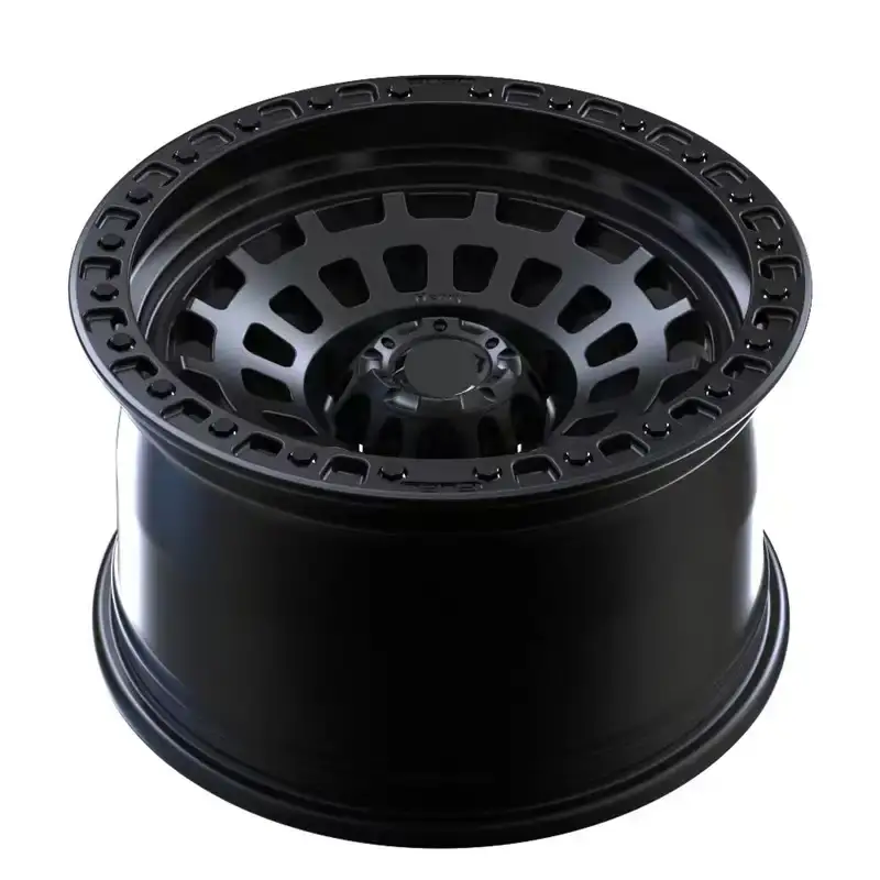 Style 2:Top view of forged aluminum alloy offroad wheels 17-20 inch for  Land Rover Defender jeep wrangler