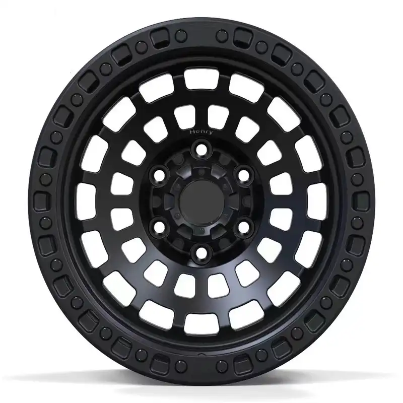Style 2:Front view of forged aluminum alloy offroad wheels 17-20 inch for  Land Rover Defender jeep wrangler