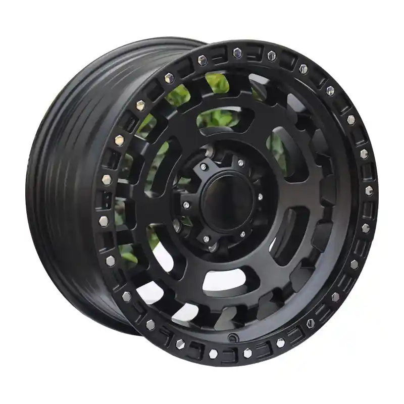 Left view of Vertex Wheels 6-hole 6x139.7 PCD 17x8.5J casting rims