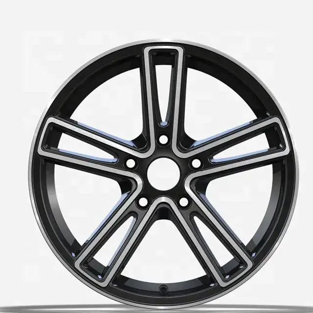 Front view of new design 17-19inch  concave wheels cast aluminum rim for offroad pickup