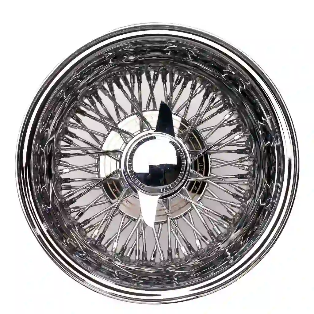 Front view:Forged aluminum spoke wire wheels 13-24inch 5X100 5X120 for Toyota GR Supra Lexus LC500 Chevrolet Corvette C7/C8