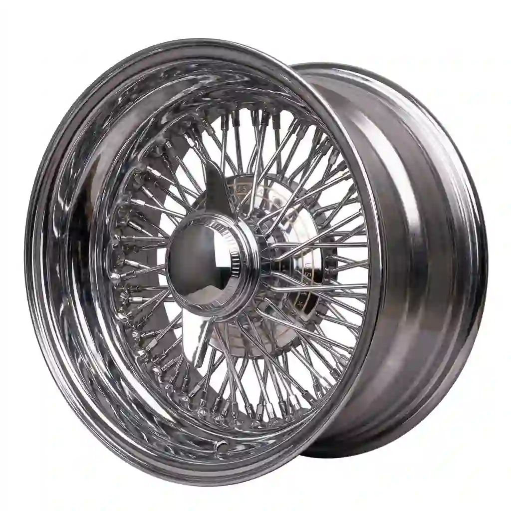 Right view:Forged aluminum spoke wire wheels 13-24inch 5X100 5X120 for Toyota GR Supra Lexus LC500 Chevrolet Corvette C7/C8